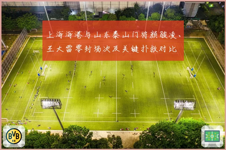 上海海港与山东泰山门将颜骏凌、王大雷零封场次及关键扑救对比